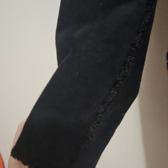 VELVET by Graham&Spencer Faux fur lined  faux suede outer draped jacket. Size S - Picture 11 of 13